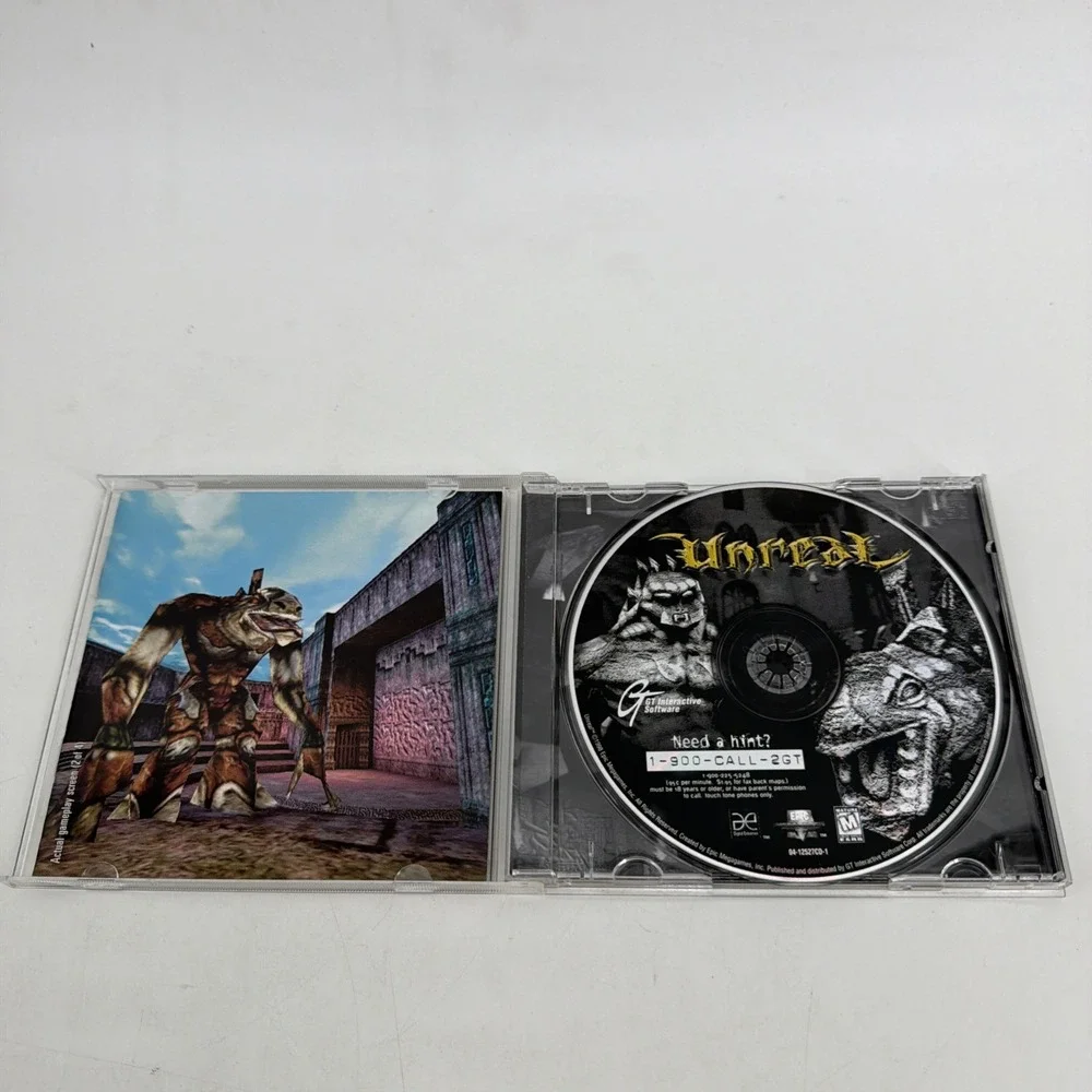 Unreal Complete CIB Windows PC 1998 Original Big Box FPS Shooter